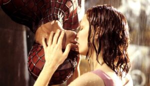 beso spiderman