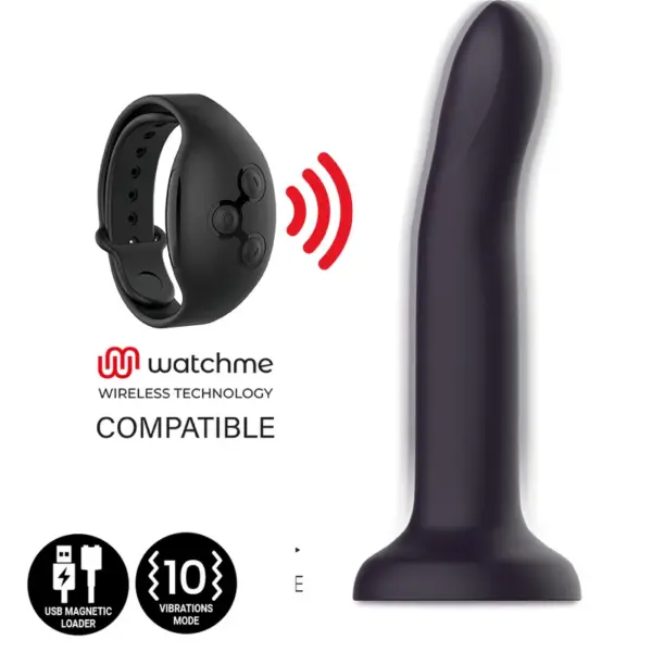 MYTHOLOGY - DUMAN MYSTIC DILDO L - Vibrador compatible con tecnología Watchme