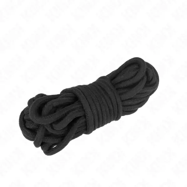 KINK - Cuerda de Algodón 5 Metros Negro para Bondage