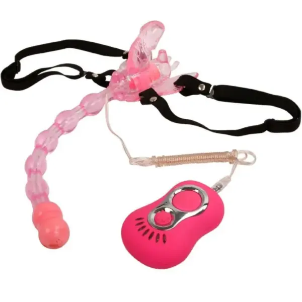 BAILE - Vibrador Butterfly Strap-On con Control Remoto - Imagen 5