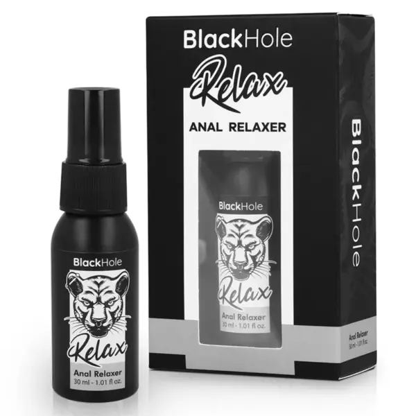 BLACK HOLE - Spray Relajante Anal 30 ml para una Experiencia Intensa y Placentera