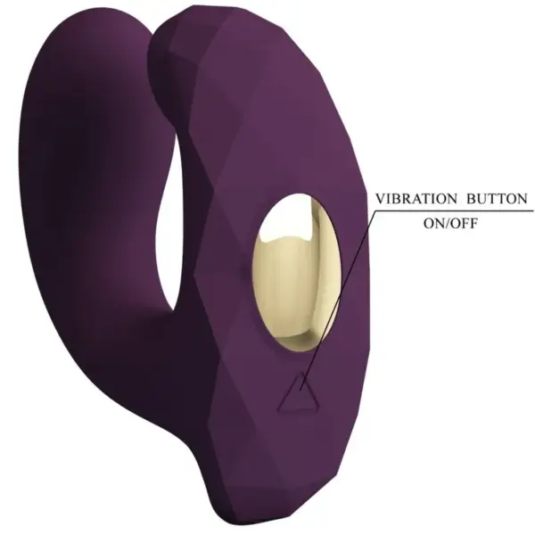 Pretty Love - Vibrador en forma de C con app gratuita morado - Imagen 6