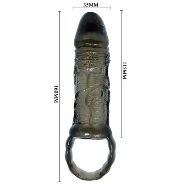 BAILE - Funda Extensora Pene con Strap para Testículos 11.5 cm - Imagen 6