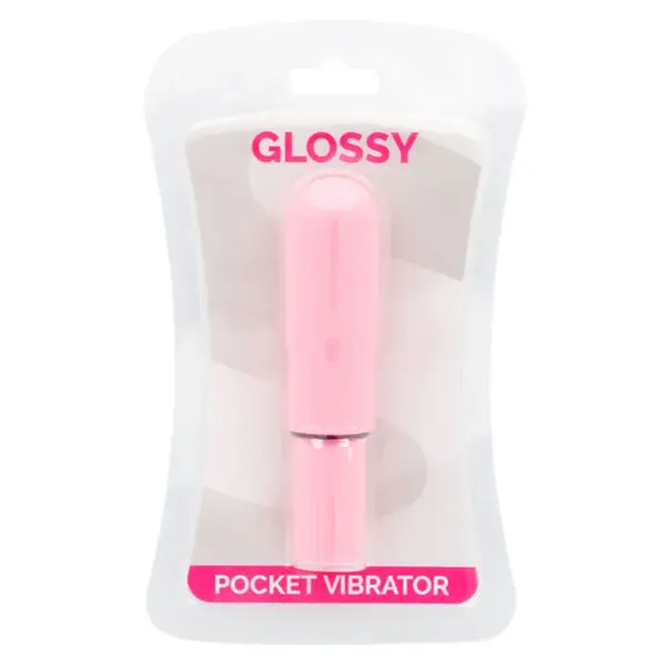 GLOSSY - Pocket Vibrador Rosa para Placer Intenso - Imagen 3