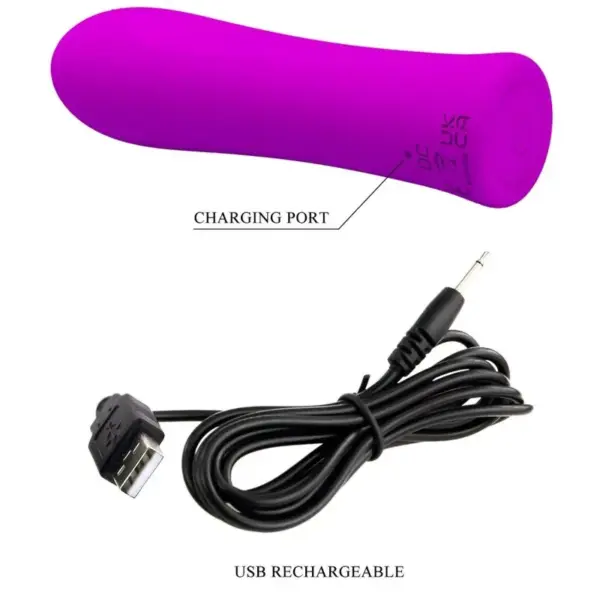 Pretty Love - Vibrador super power violeta - Imagen 7