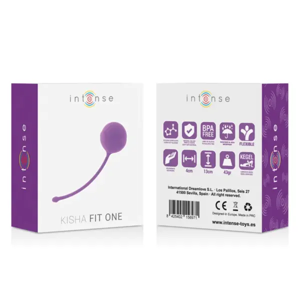 Intense - Kisha Fit One Silicone Kegel Lila para Fortalecer el Suelo Pélvico - Imagen 3