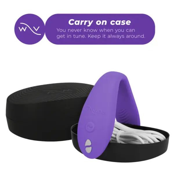 We-Vibe - Sync Go Estimulador Dual Violeta - Imagen 5