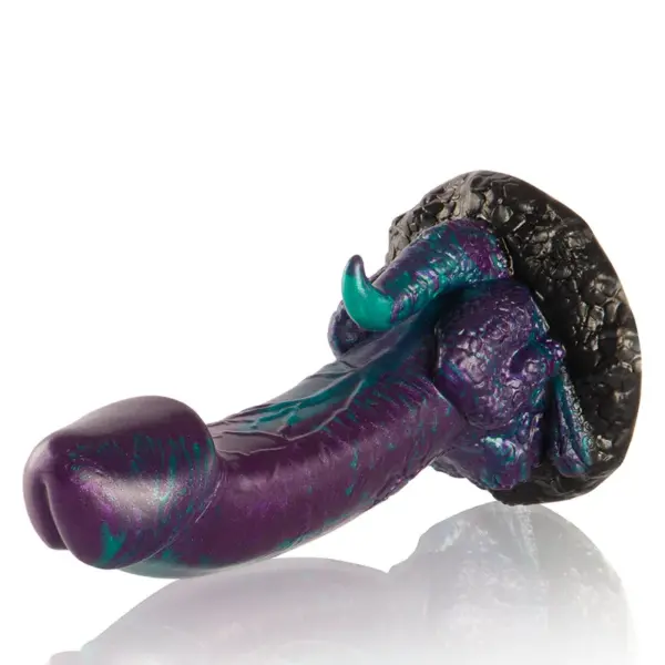 EPIC - Basilisk Dildo Doble Placer Escamoso Tamaño Pequeño - Imagen 6