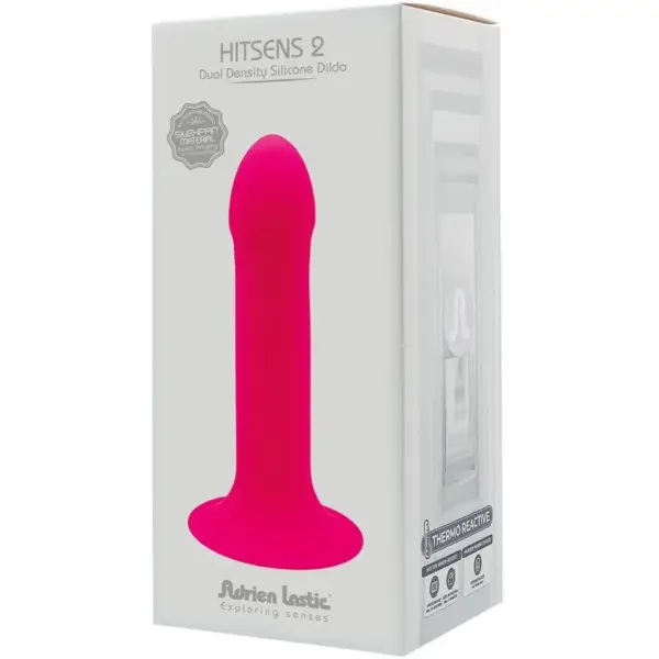 ADRIEN LASTIC - Hitsens 2 Dildo Silicona Rosa para Placer Intenso - Imagen 4