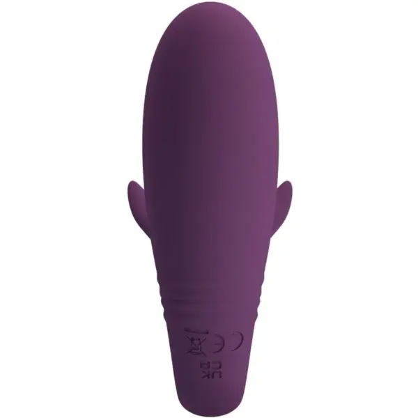 Pretty Love - Vibrador rabbit con licking morado - Imagen 5