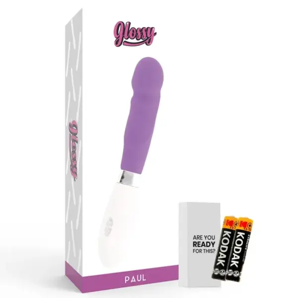 GLOSSY - Vibrador Paul Lila para Placer Intenso - Imagen 4