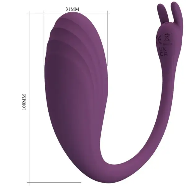 Pretty Love - Vibrador con control remoto lila - Imagen 6