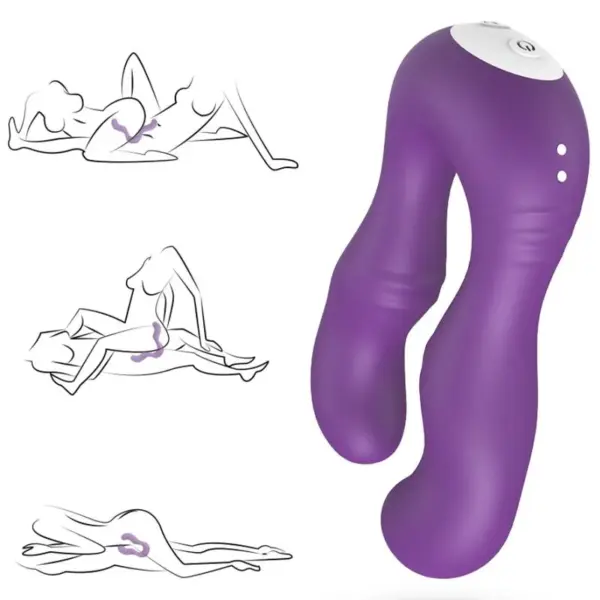 ARMONY - Seraph Vibrador Doble Control Remoto Violeta - Imagen 2