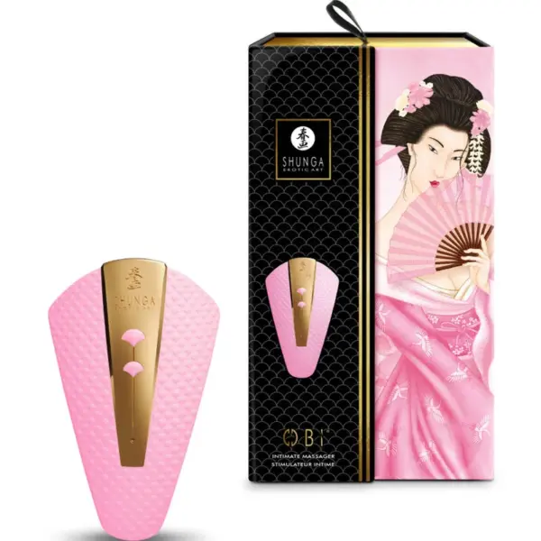 SHUNGA - OBI Masajeador Íntimo Rosa para Intensos Orgasmos - Imagen 4