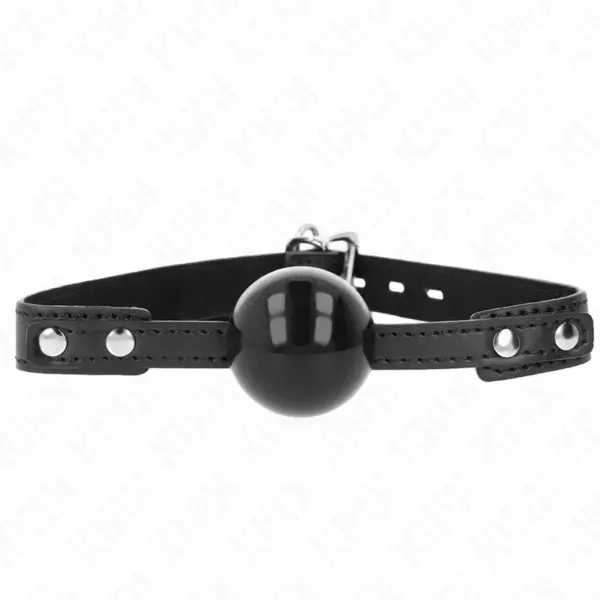 KINK - Mordaza de Bola Suave de TPE 4 cm Ajustable - Control y Silencio