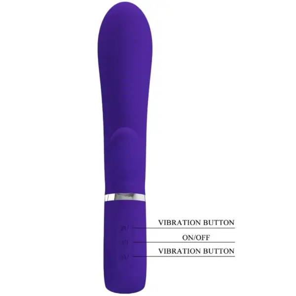 Pretty Love - Vibrador Punto G Multifunción Violeta - Imagen 6