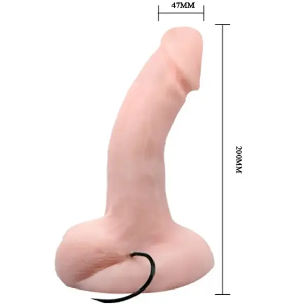 Baile - Dildo Vibrador Realista con Ventosa y Multivelocidad - Imagen 5