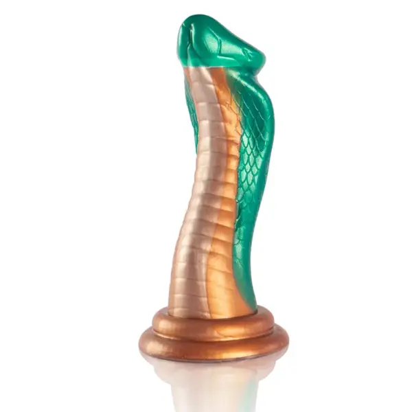 EPIC CYBERSILICOCK - Python Dildo Cobra Verde para Placer Épico - Imagen 2