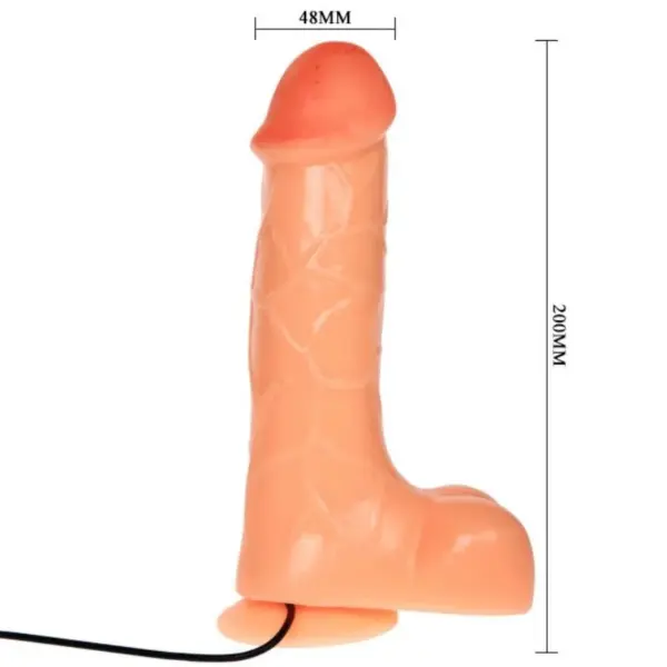 Intrepid Emperor - Dildo Realista Vibrador 20 cm con Ventosa - Imagen 4