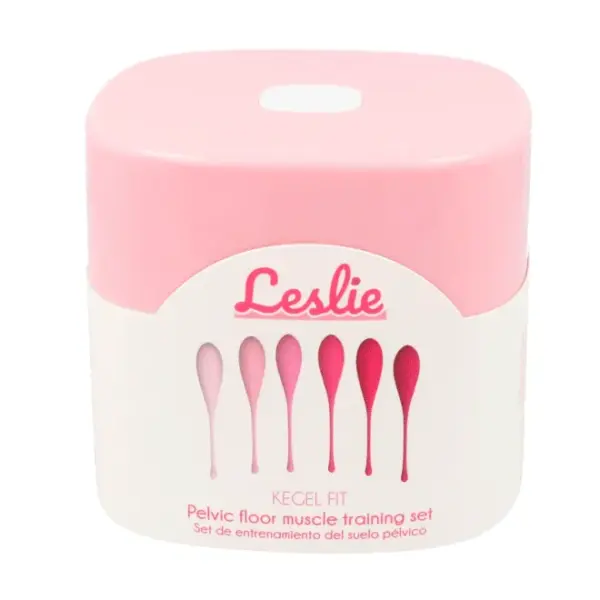 Leslie - Entrenador vaginal Kegel Fit para el suelo pélvico con 6 pesos - Imagen 3