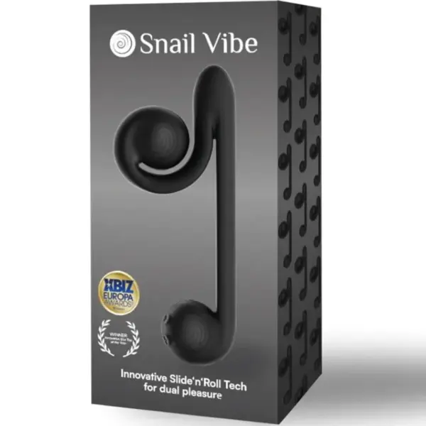 SNAIL VIBE - Vibrador multiacción negro para una experiencia inigualable - Imagen 4