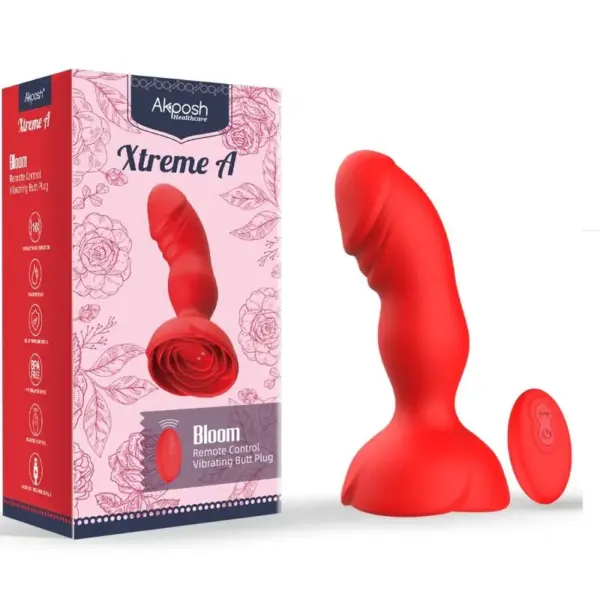 ARMONY - Vibrador y Plug Anal Control Remoto Rosa - Imagen 6