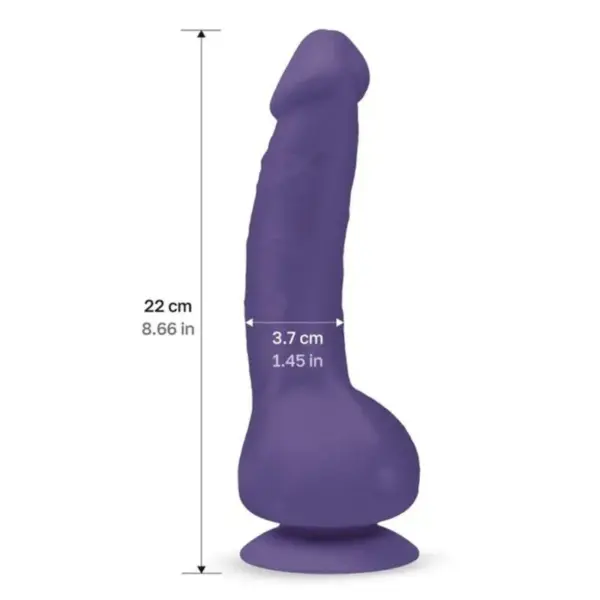 G-VIBE - GREAL 2 Vibrador Realístico Violeta - Imagen 2