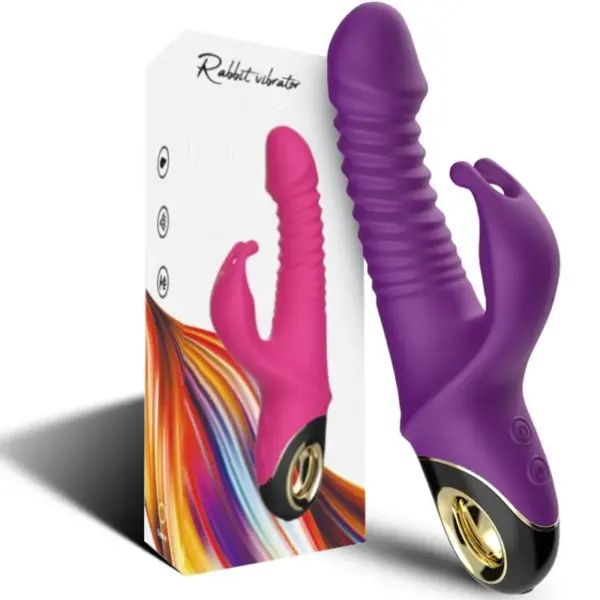 ARMONY - Vibrador rabbit violeta para el placer absoluto - Imagen 5