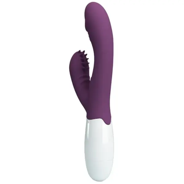 Pretty Love - Vibrador rabbit con licking morado - Imagen 3