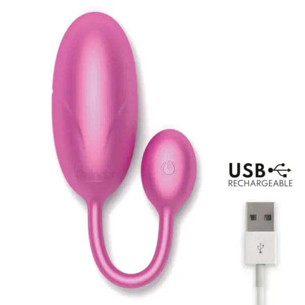 ONINDER - Tokyo Huevo Vibrador Rosa con App Gratuita - Imagen 6