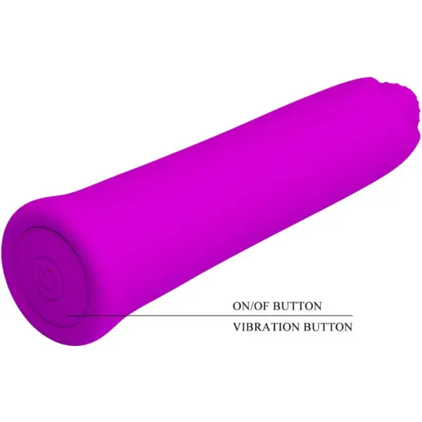 Pretty Love - Vibrador mini Curtis morado - Imagen 4