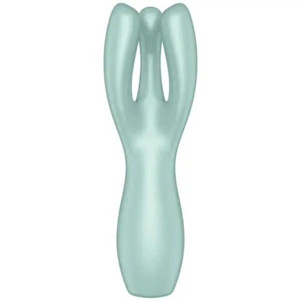 Satisfyer - Threesome 3 Vibrador Verde para Placer Triple - Imagen 3