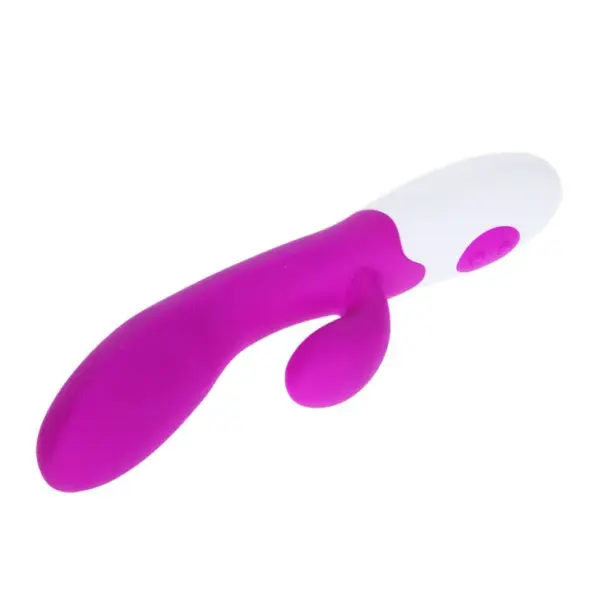 Pretty Love - Vibrador rabbit con licking morado - Imagen 4