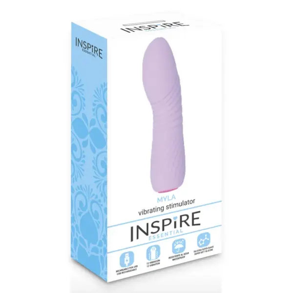 Inspire Essential - Vibrador Myla Lila Claro - Imagen 4