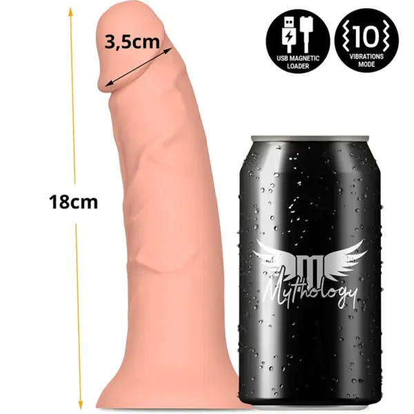 MYTHOLOGY - ASHER ORIGINAL DILDO S - Vibrador Compatible con Watchme Wireless Technology - Imagen 5