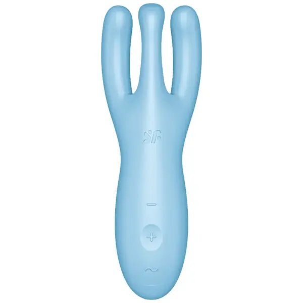 Satisfyer Threesome 4 - Vibrador App Azul para Placer Infinito - Imagen 2