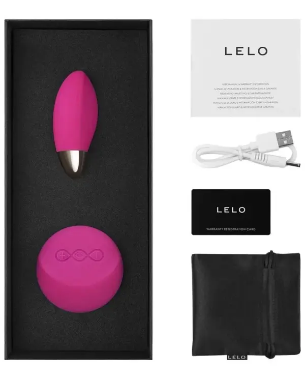 LELO - Lyla 2 Insignia Design Edition Huevo-Masajeador Fucsia - Imagen 4