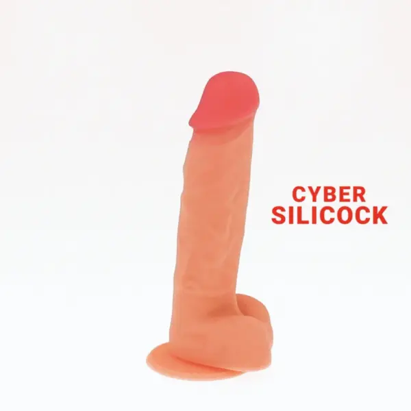 CYBER SILICOCK - Oliver Realístico Silicona Líquida 19 cm - 3.9 cm