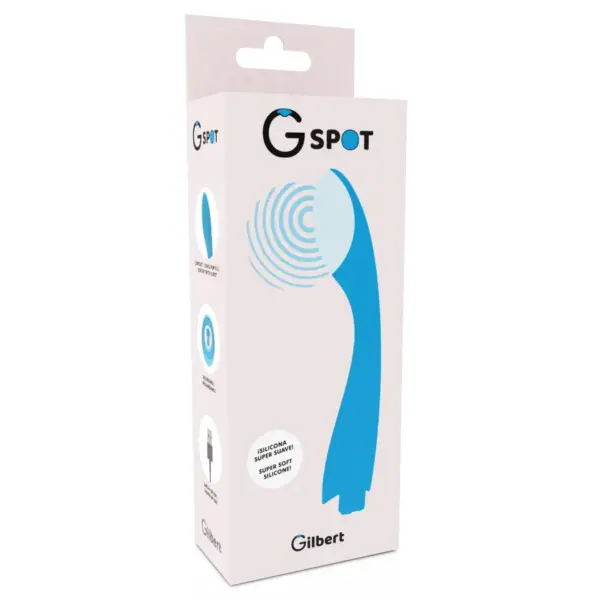 G-SPOT - GYLBERT VIBRADOR AZUL TURQUESA - Imagen 4