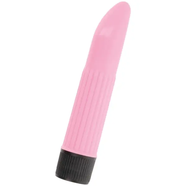 INTENSE - Vibrador rosa con punta curva para estimulación precisa