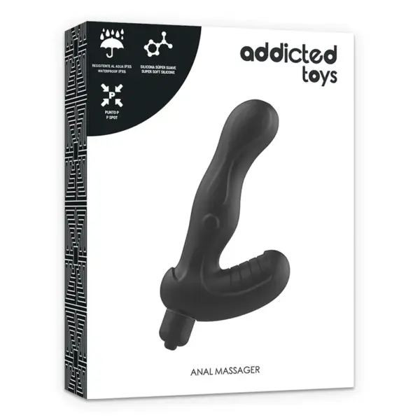 ADDICTED TOYS - Estimulador Anal Próstata Silicona P-Spot Vibe - Imagen 6