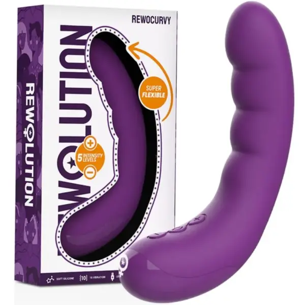 Rewolution - Rewocurvy Vibrador Flexible Recargable - Imagen 3