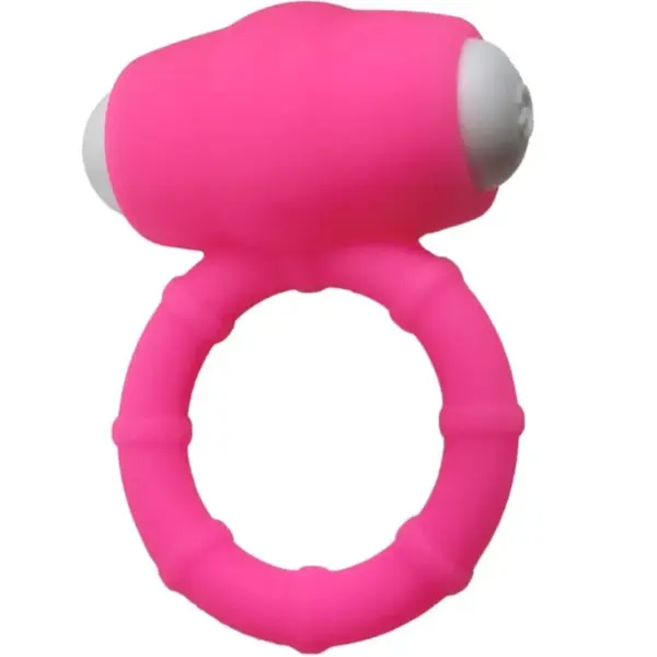 ARMONY - Anillo Vibrador de Silicona Rosa para Placer Intenso - Imagen 5