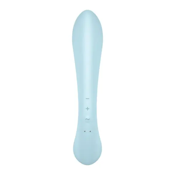 Satisfyer - Triple Oh Vibrador Híbrido Azul - Imagen 2