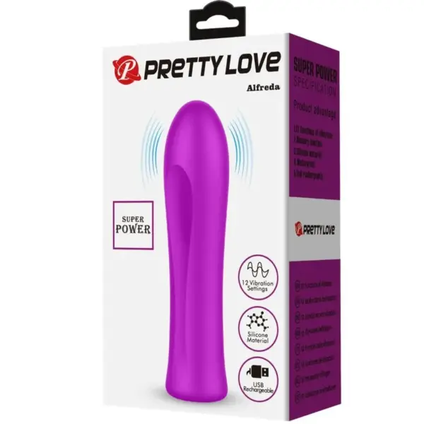 Pretty Love - Vibrador super power violeta - Imagen 8