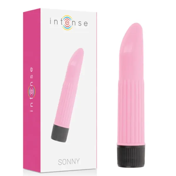 INTENSE - Vibrador rosa con punta curva para estimulación precisa - Imagen 2