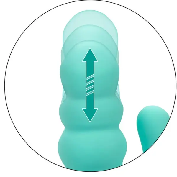 CalExotics - Del Mar Diva Vibrador Rabbit Verde Agua - Imagen 11