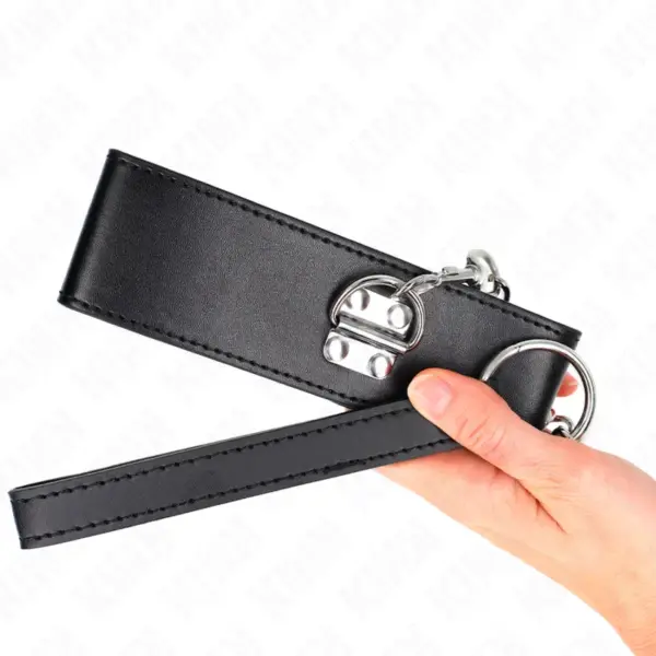 KINK - Collar con Correa 65 cm Ancho Negro Ajustable - Imagen 5