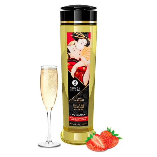 Shunga - Aceite de masaje erótico Romance 240 ml