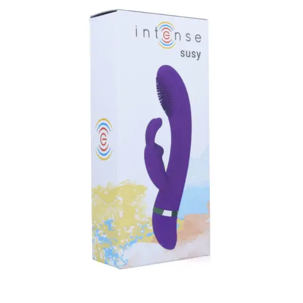 Intense - Vibrador rabbit oscilante lila para una experiencia inigualable - Imagen 6